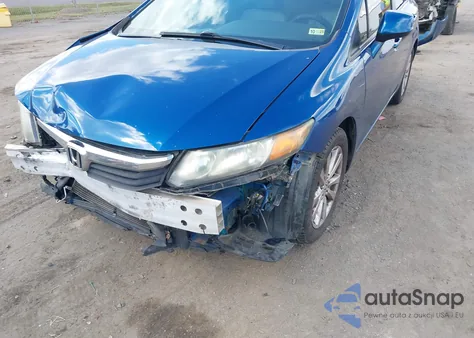 2012 Honda Civic Ex-L из США, поврежденный, VIN 19XFB2F9XCE342976